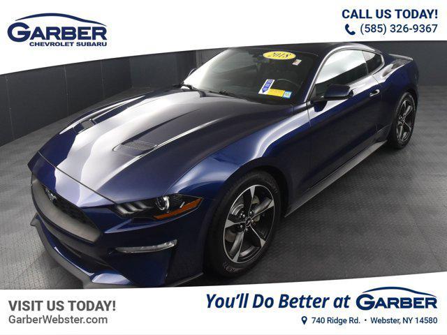 used 2018 Ford Mustang car, priced at $19,333