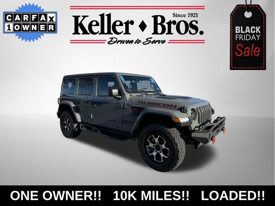 used 2021 Jeep Wrangler Unlimited car, priced at $45,998