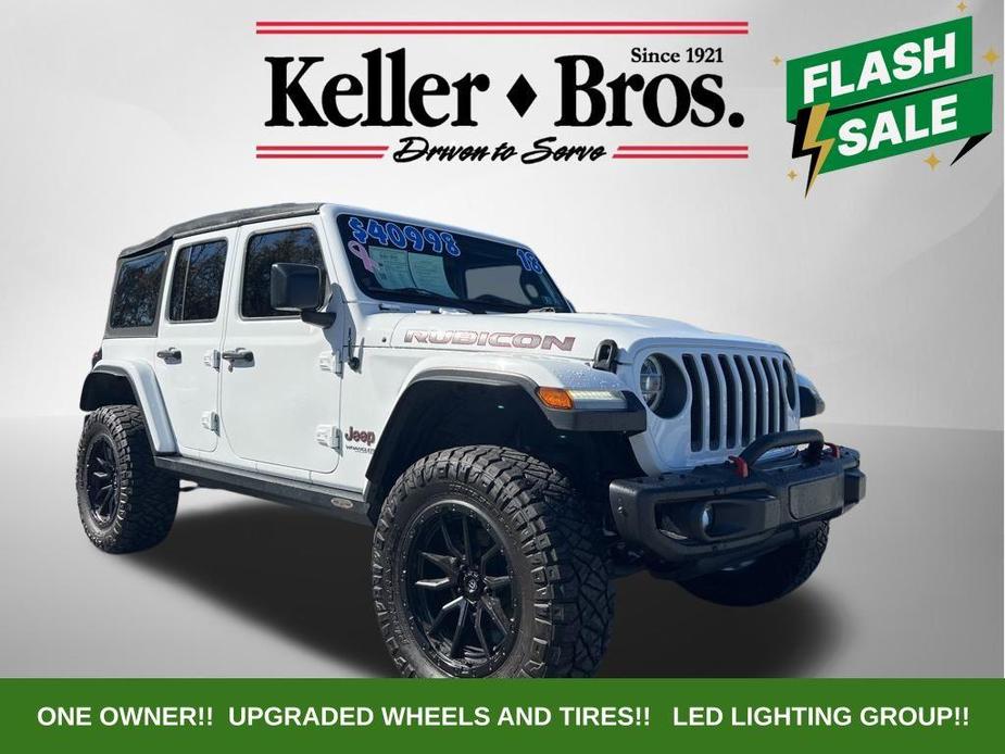 used 2018 Jeep Wrangler Unlimited car, priced at $36,998