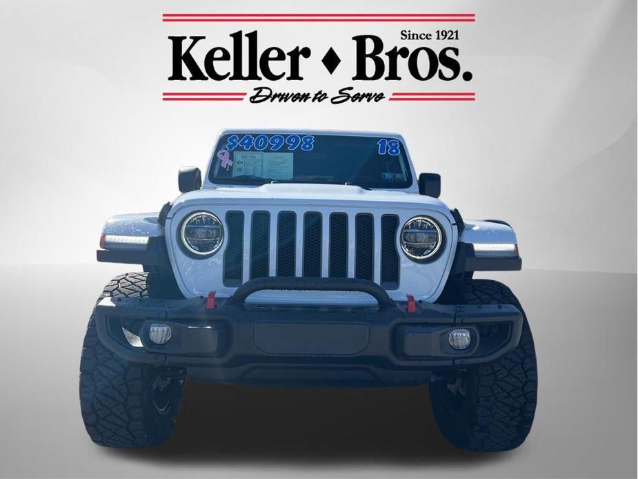 used 2018 Jeep Wrangler Unlimited car, priced at $36,998