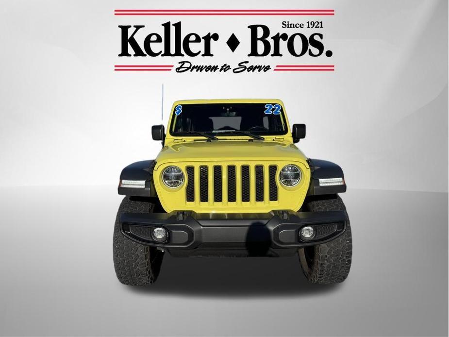 used 2022 Jeep Wrangler Unlimited car, priced at $40,998