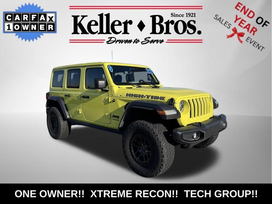 used 2022 Jeep Wrangler Unlimited car, priced at $40,998