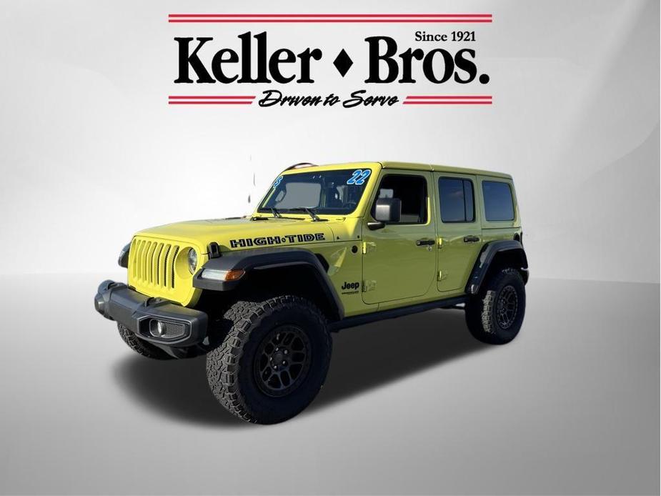 used 2022 Jeep Wrangler Unlimited car, priced at $40,998