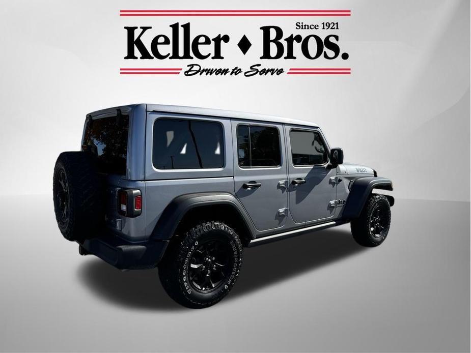 used 2021 Jeep Wrangler Unlimited car, priced at $37,998