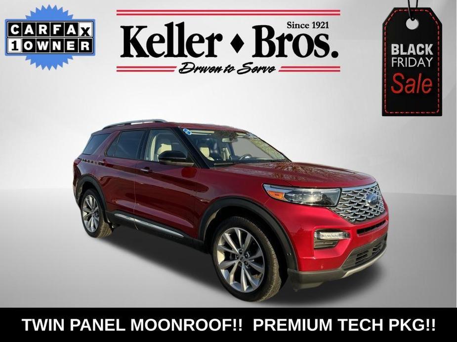 used 2021 Ford Explorer car, priced at $43,996