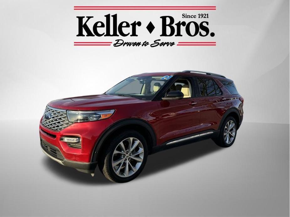 used 2021 Ford Explorer car, priced at $43,996