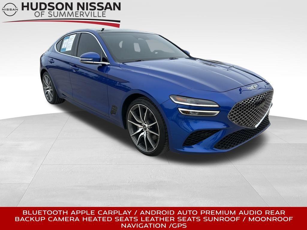 used 2022 Genesis G70 car, priced at $27,302