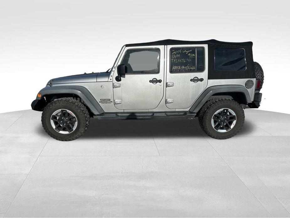 used 2015 Jeep Wrangler Unlimited car