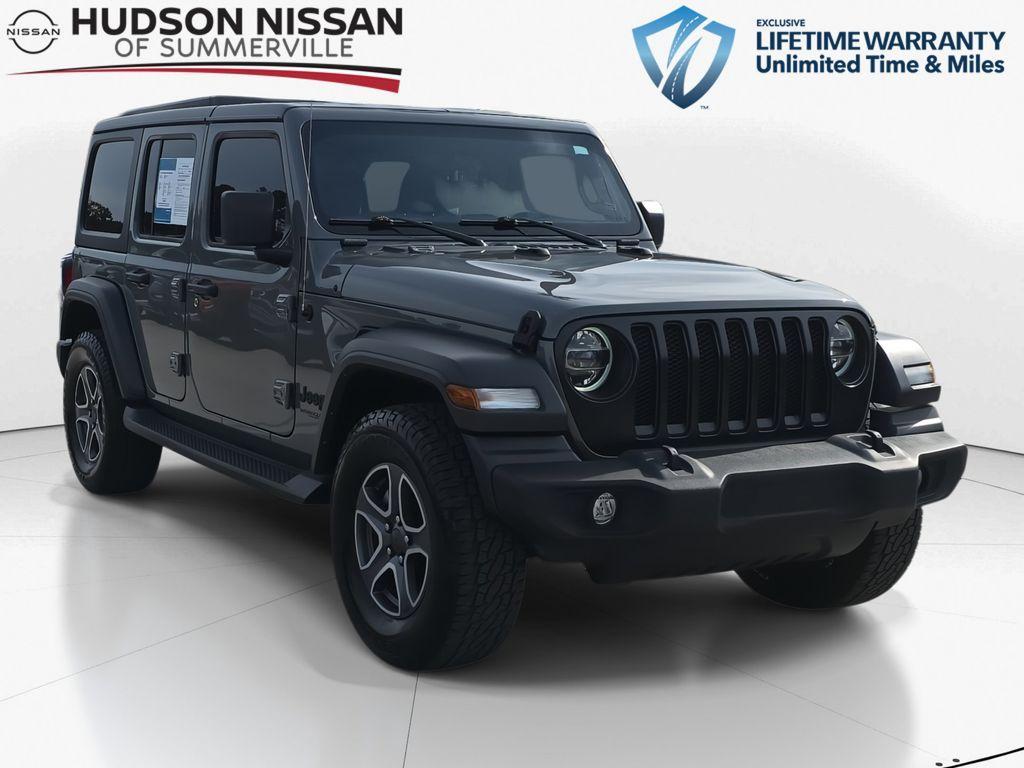 used 2022 Jeep Wrangler Unlimited car, priced at $29,700