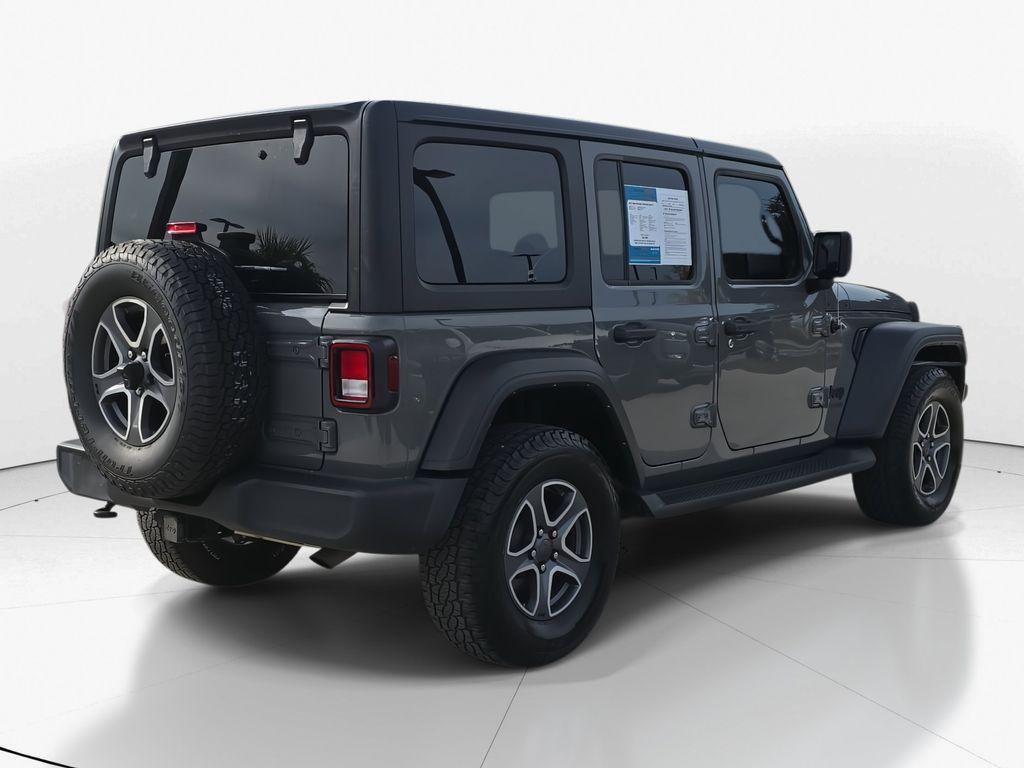 used 2022 Jeep Wrangler Unlimited car, priced at $29,700
