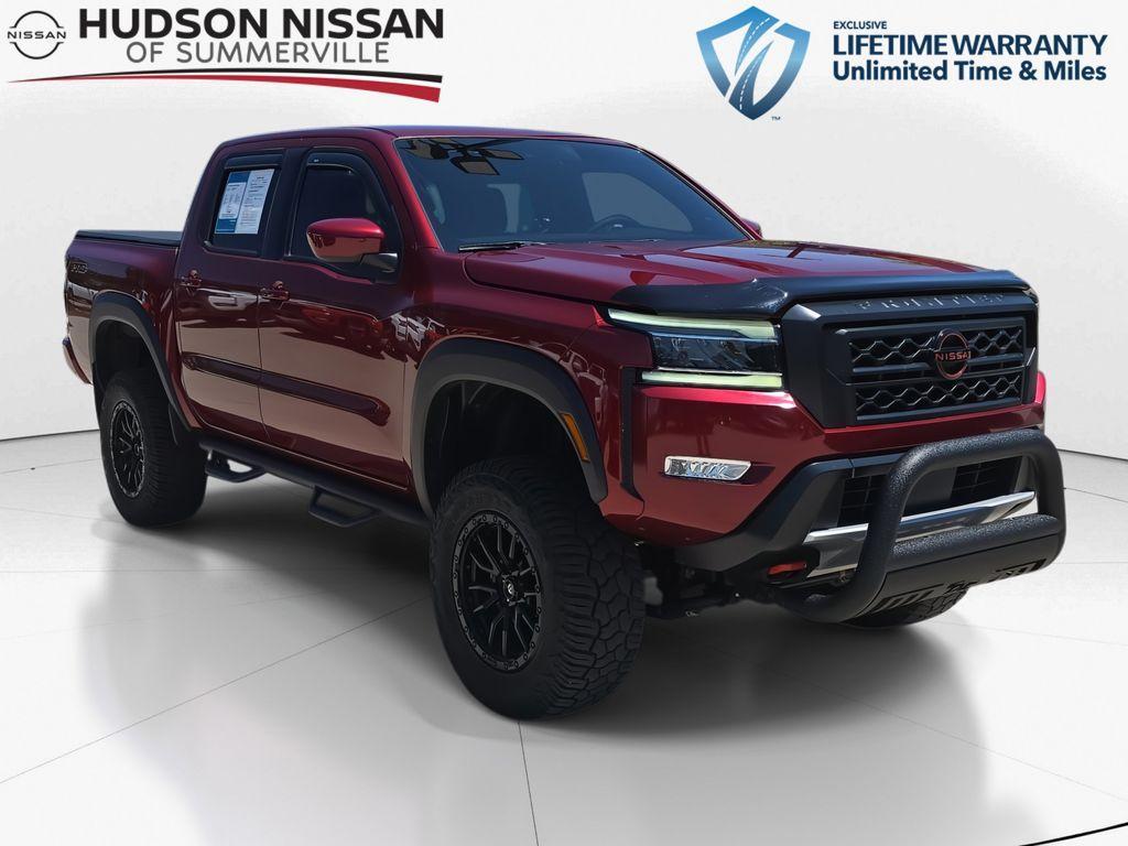 used 2022 Nissan Frontier car, priced at $35,800