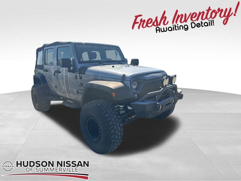used 2016 Jeep Wrangler Unlimited car, priced at $18,600