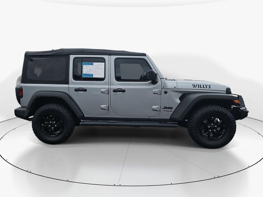 used 2021 Jeep Wrangler Unlimited car, priced at $24,900