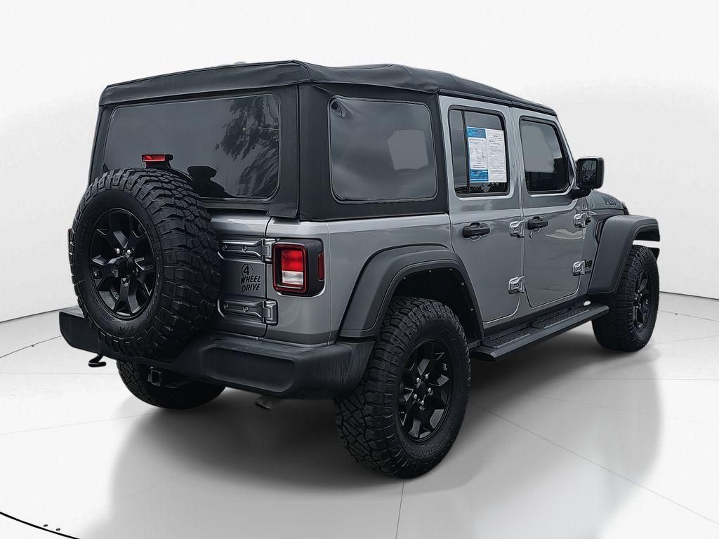used 2021 Jeep Wrangler Unlimited car, priced at $24,900