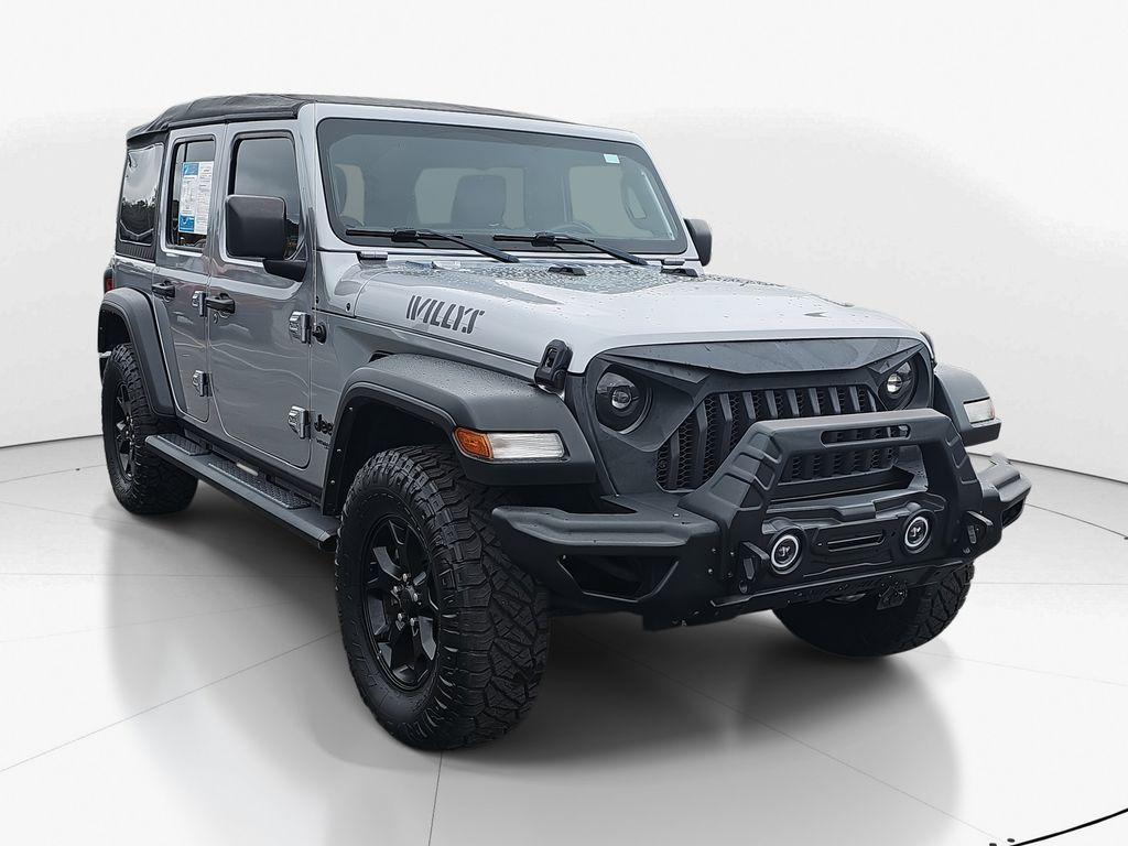 used 2021 Jeep Wrangler Unlimited car, priced at $24,900