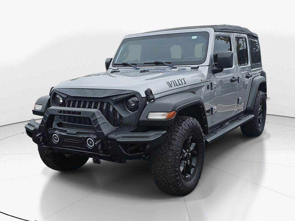 used 2021 Jeep Wrangler Unlimited car, priced at $24,900