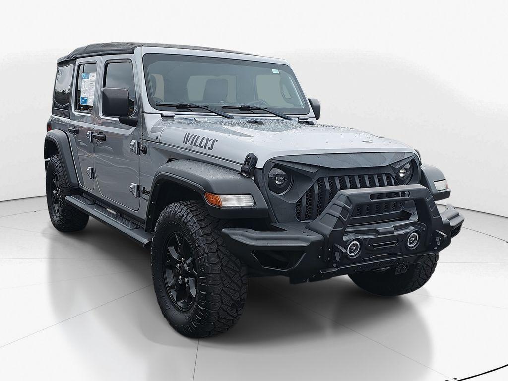 used 2021 Jeep Wrangler Unlimited car, priced at $28,600