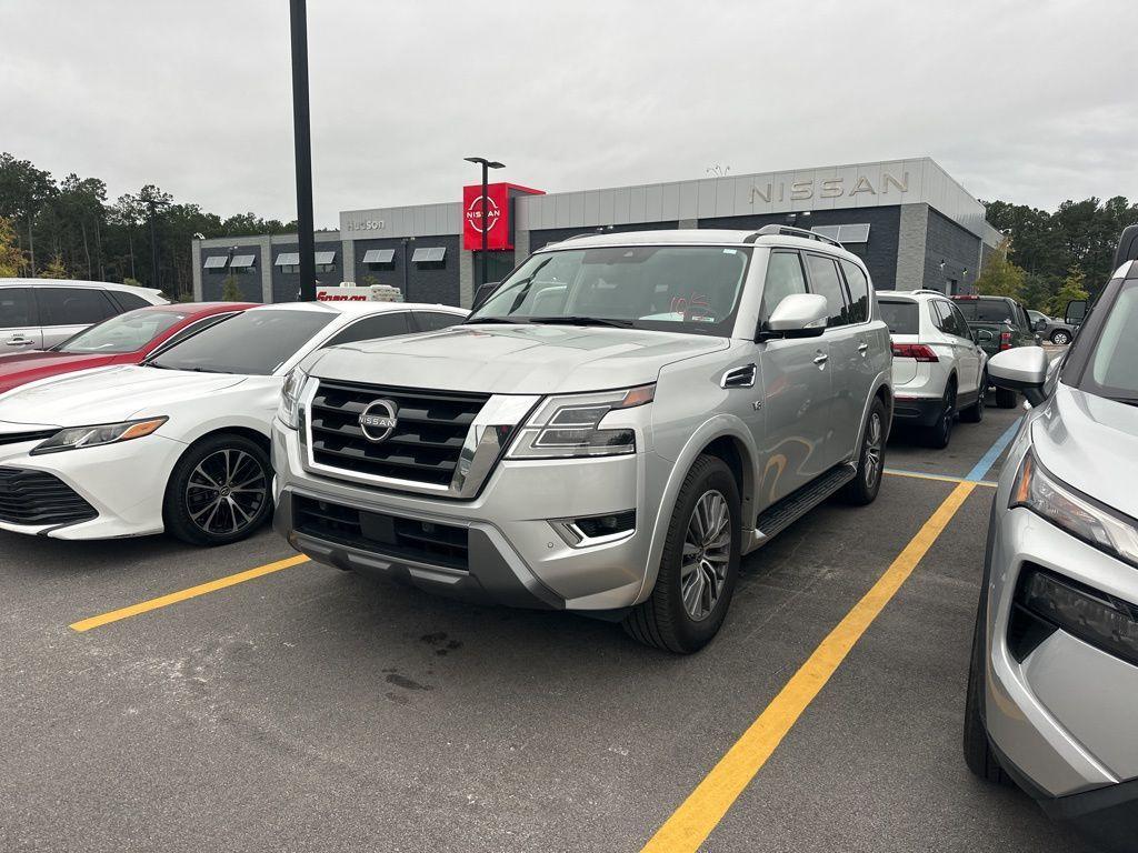 used 2021 Nissan Armada car, priced at $25,598