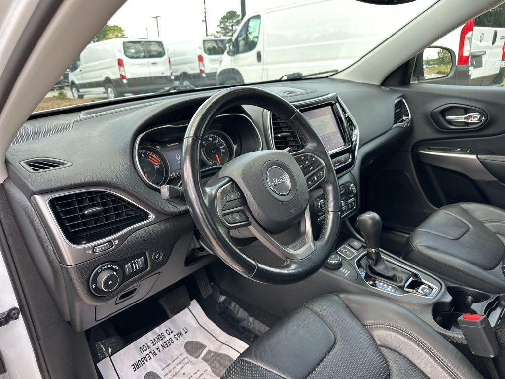 used 2021 Jeep Cherokee car, priced at $23,700