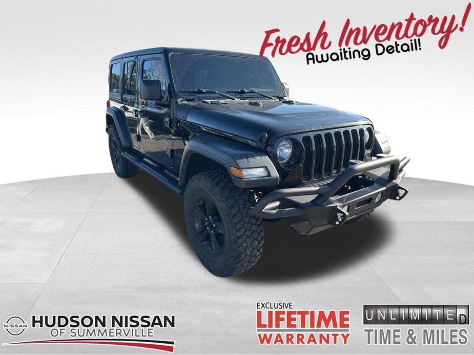 used 2021 Jeep Wrangler Unlimited car, priced at $31,822