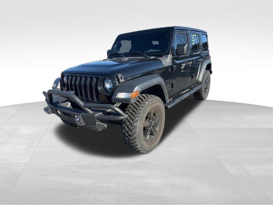 used 2021 Jeep Wrangler Unlimited car, priced at $31,822