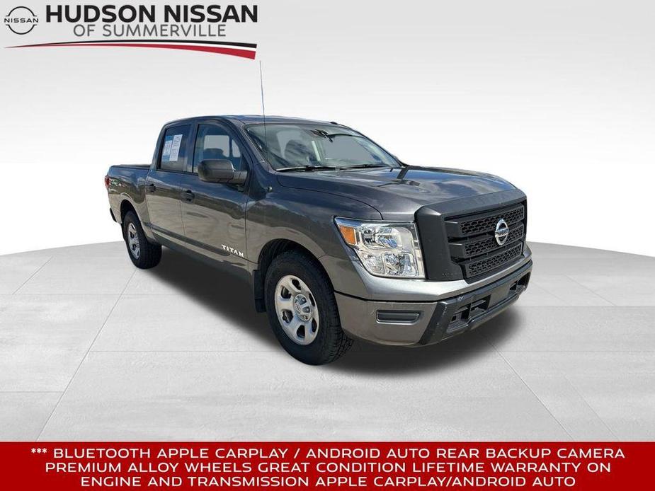 used 2021 Nissan Titan car, priced at $20,428