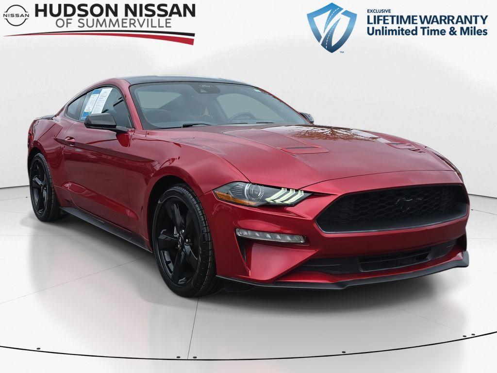 used 2021 Ford Mustang car, priced at $23,500