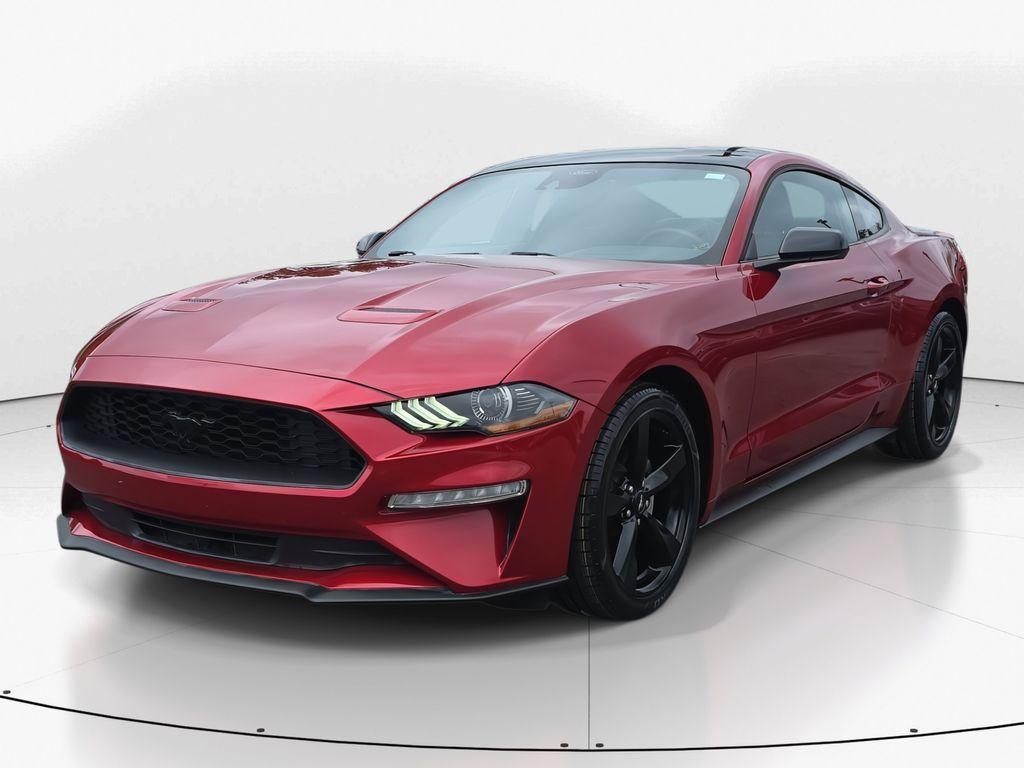 used 2021 Ford Mustang car, priced at $23,500