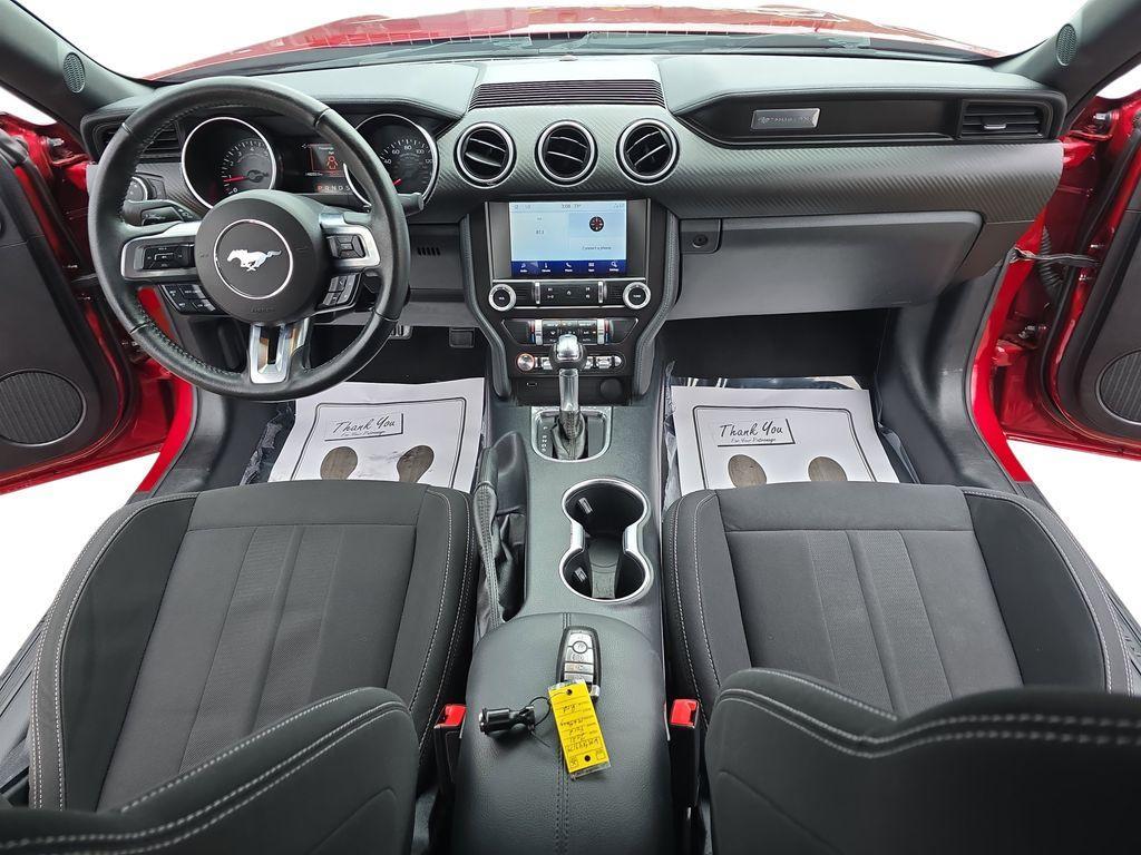 used 2021 Ford Mustang car, priced at $23,500