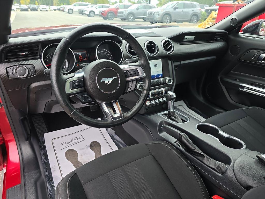 used 2021 Ford Mustang car, priced at $23,500