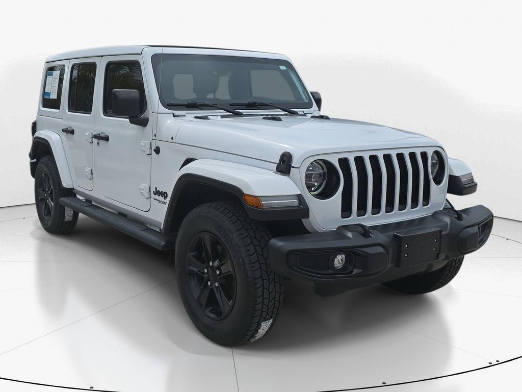 used 2021 Jeep Wrangler Unlimited car, priced at $27,600