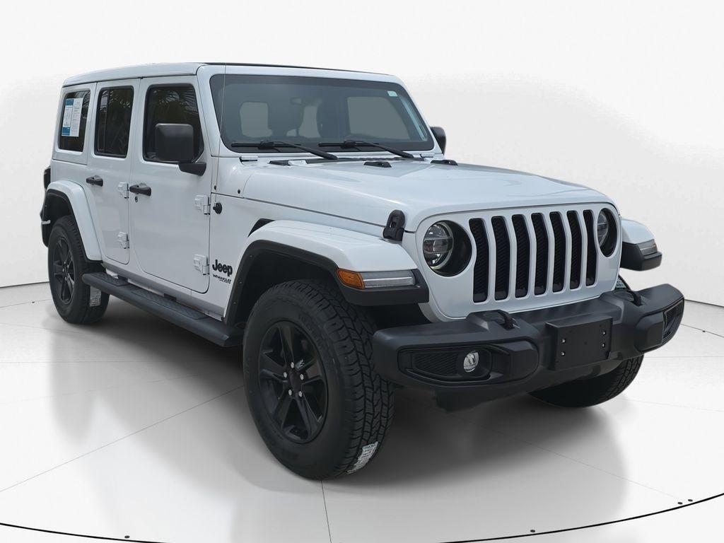 used 2021 Jeep Wrangler Unlimited car, priced at $29,400