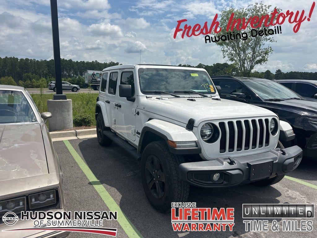 used 2021 Jeep Wrangler Unlimited car, priced at $32,900