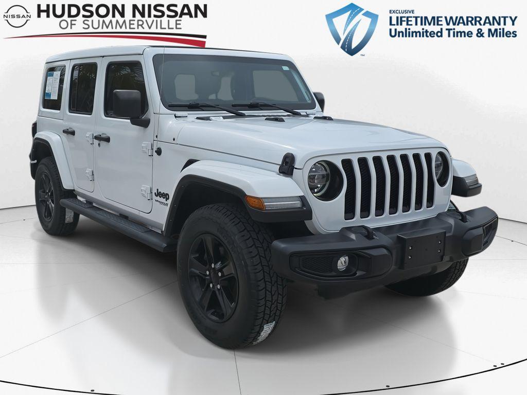 used 2021 Jeep Wrangler Unlimited car, priced at $27,600