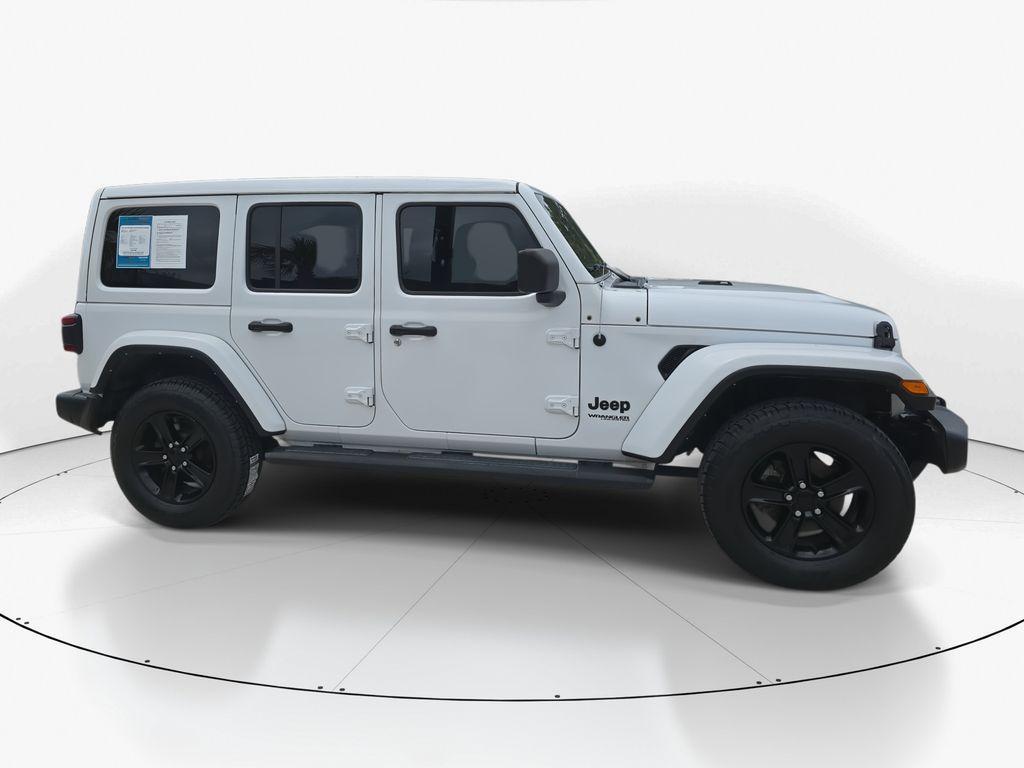 used 2021 Jeep Wrangler Unlimited car, priced at $29,400