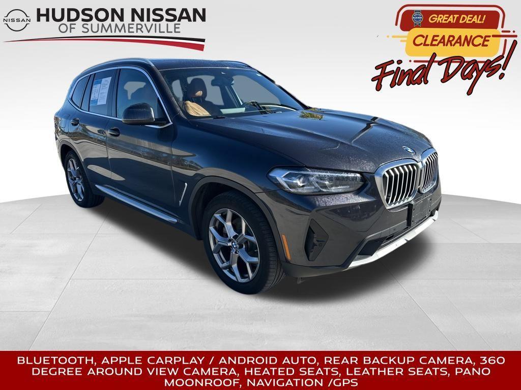 used 2022 BMW X3 car, priced at $27,921