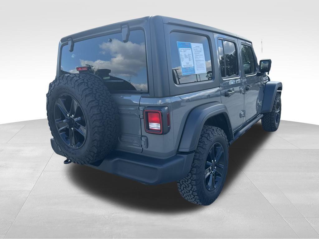 used 2022 Jeep Wrangler Unlimited car, priced at $28,982