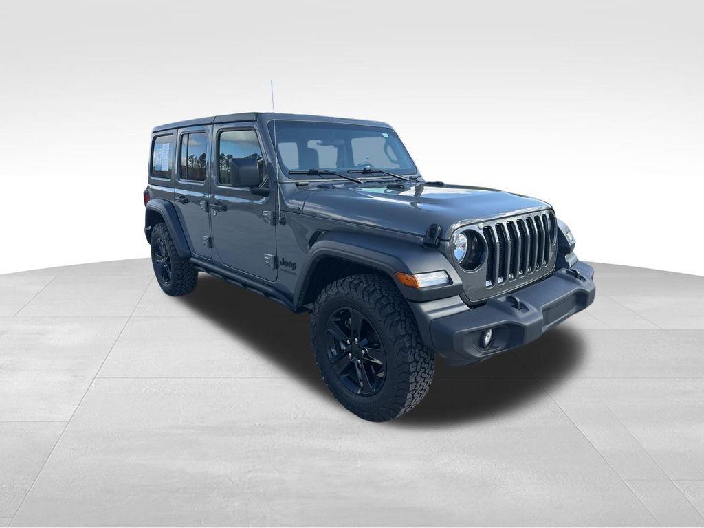 used 2022 Jeep Wrangler Unlimited car, priced at $28,982