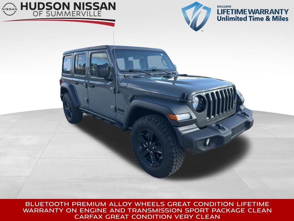 used 2022 Jeep Wrangler Unlimited car, priced at $28,982