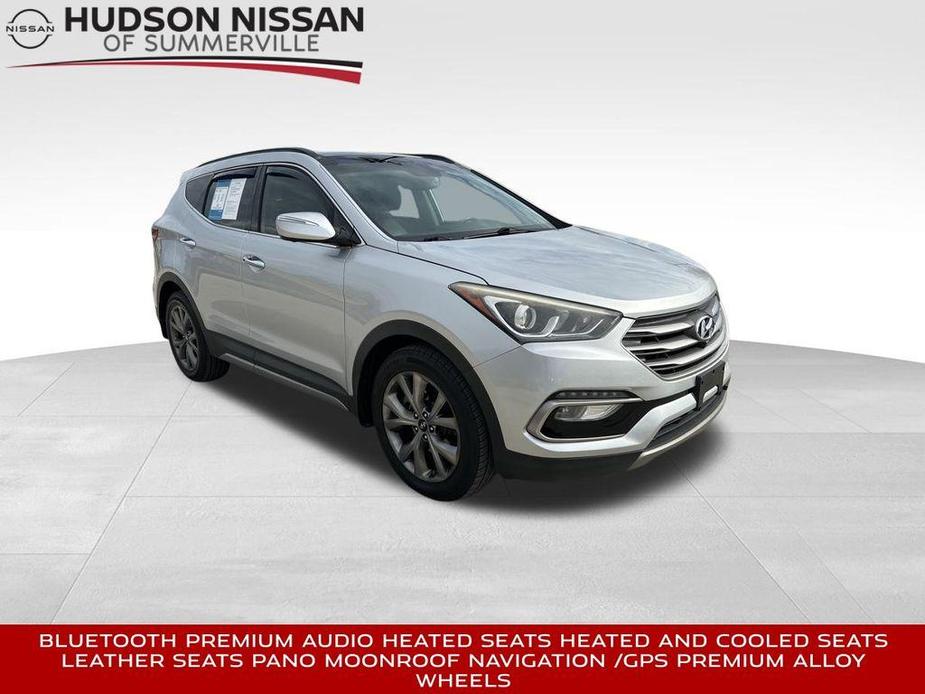 used 2017 Hyundai Santa Fe Sport car, priced at $14,089