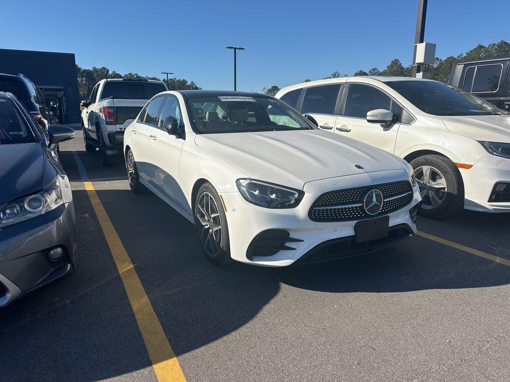 used 2022 Mercedes-Benz E-Class car, priced at $40,700