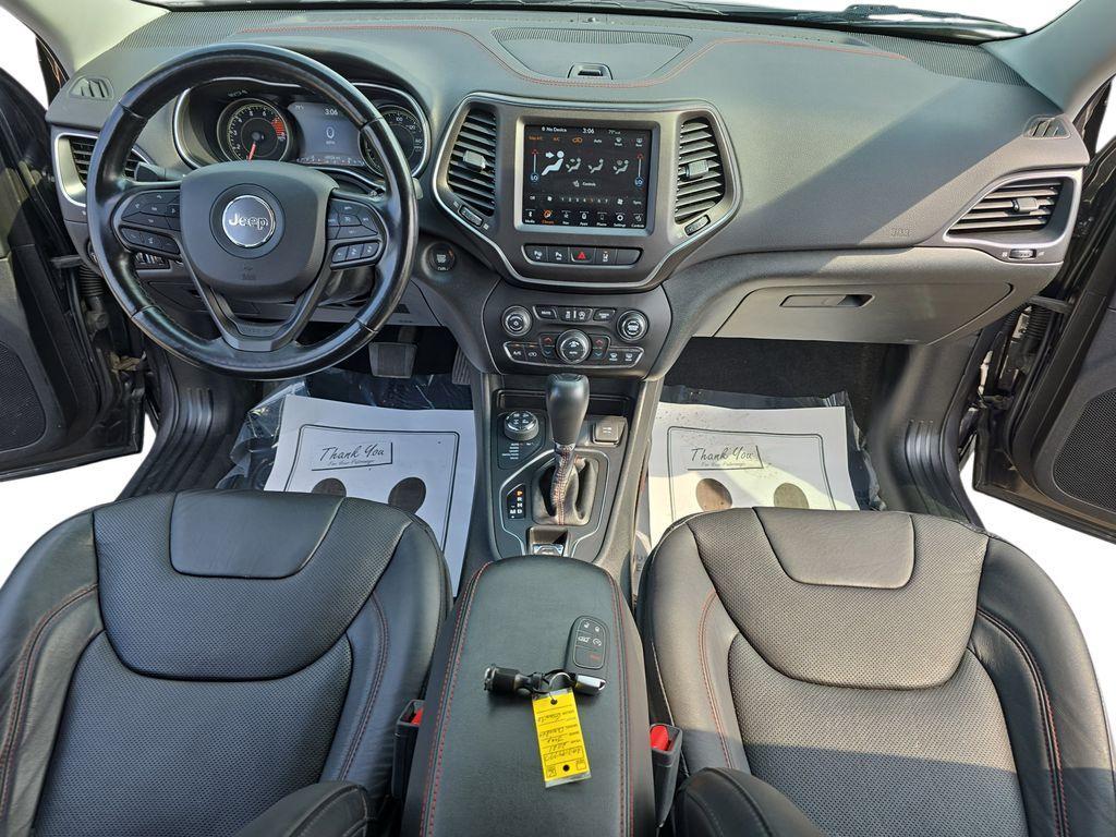 used 2021 Jeep Cherokee car, priced at $19,900