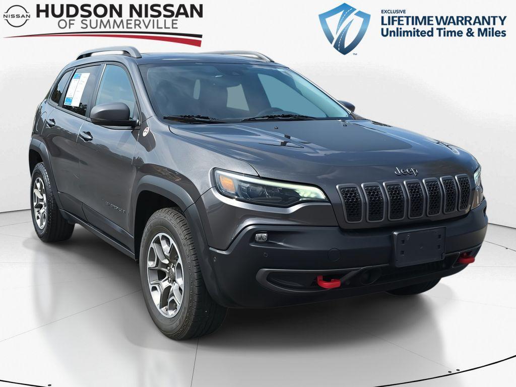 used 2021 Jeep Cherokee car, priced at $19,900