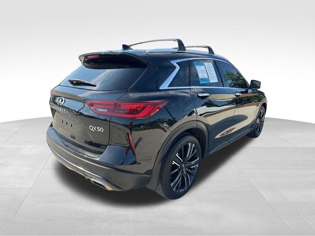 used 2022 INFINITI QX50 car, priced at $25,900