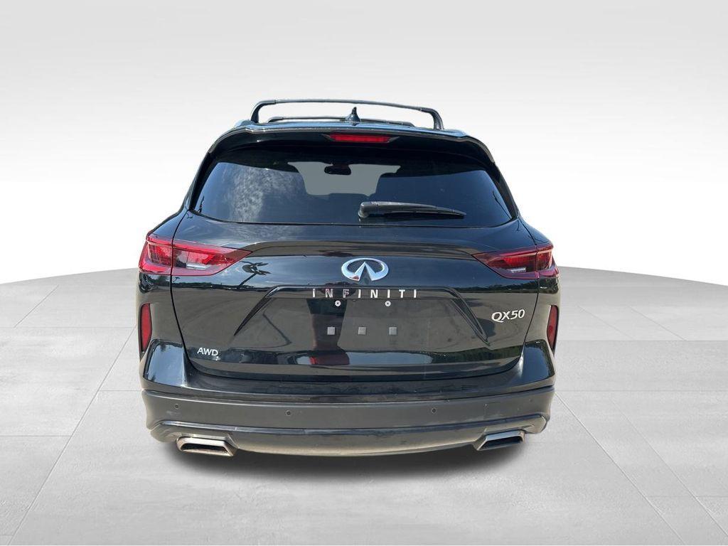 used 2022 INFINITI QX50 car, priced at $25,900