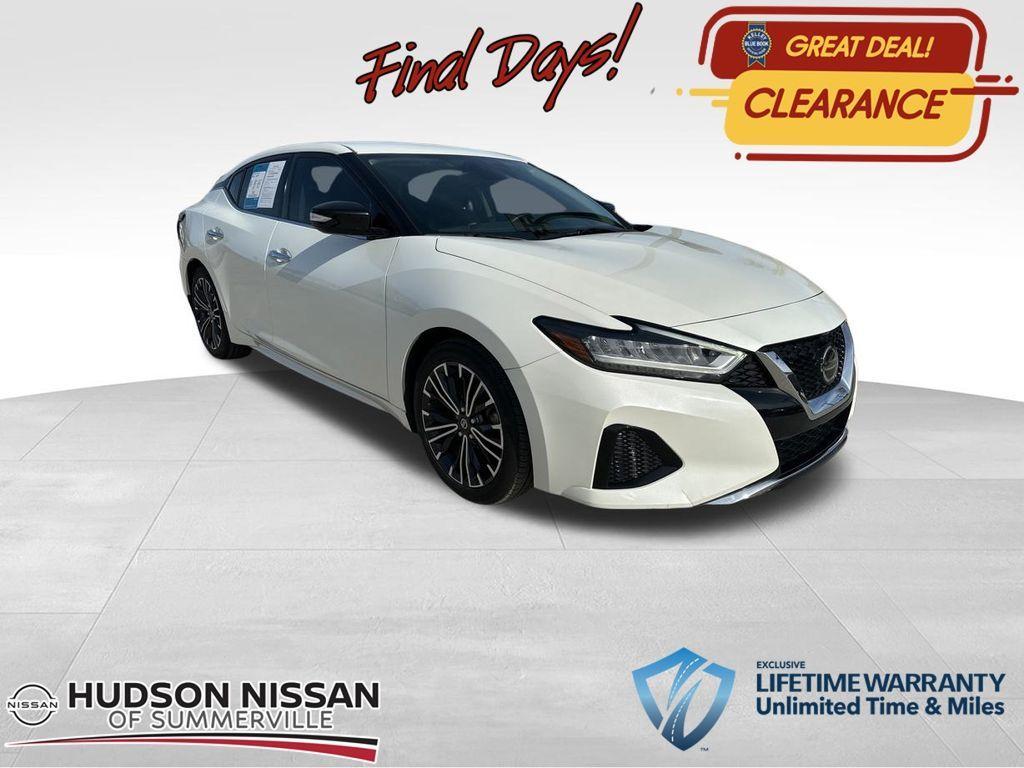 used 2021 Nissan Maxima car, priced at $23,456