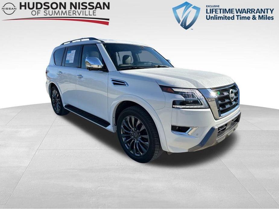 used 2024 Nissan Armada car, priced at $53,312