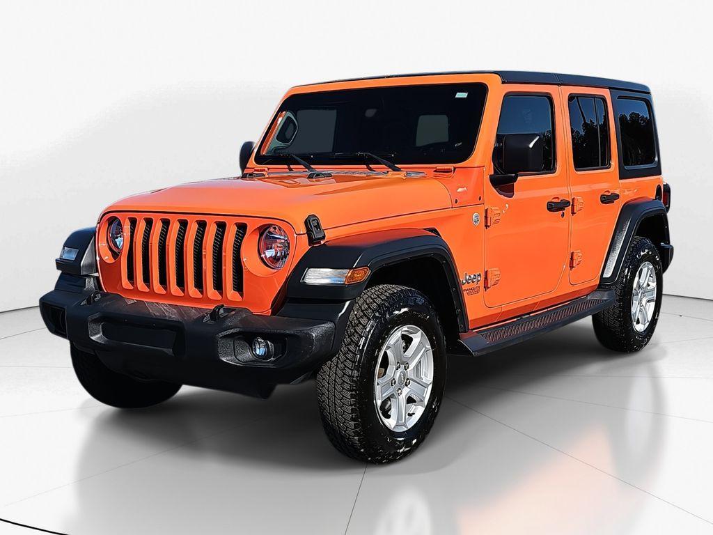 used 2019 Jeep Wrangler Unlimited car, priced at $23,800