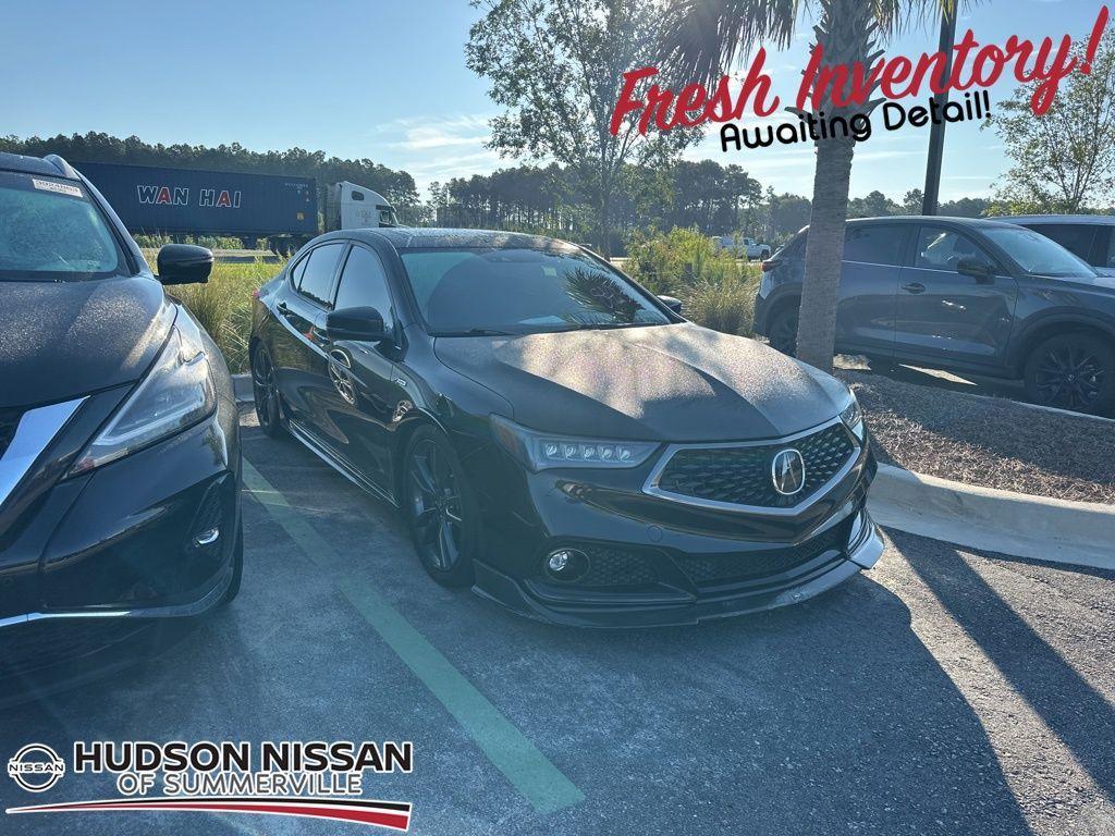 used 2018 Acura TLX car, priced at $17,700