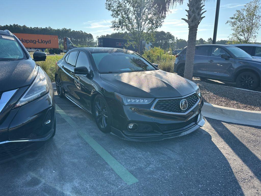 used 2018 Acura TLX car, priced at $17,700